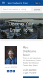 Mobile Screenshot of marcchadbourne.com
